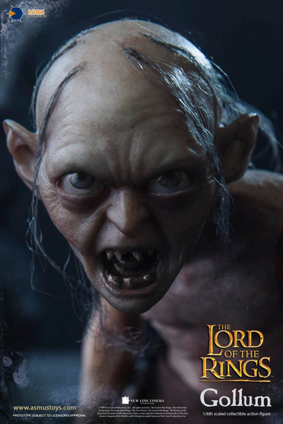 Asmus Toys Gollum 1:6 Scale Action Figure