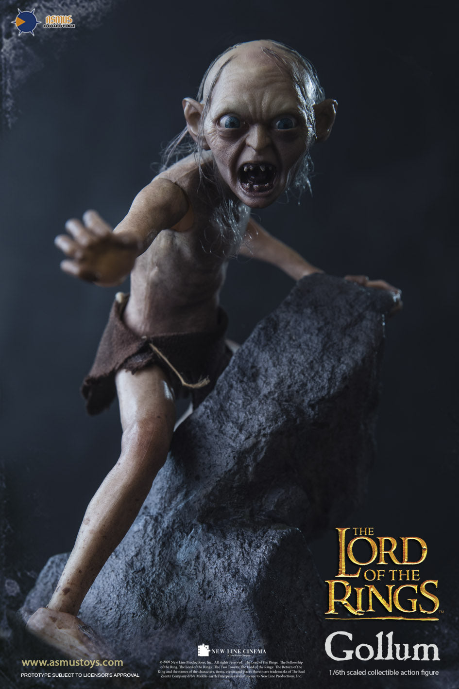 Asmus Toys Gollum 1:6 Scale Action Figure