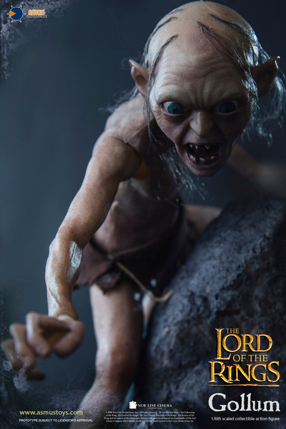 Asmus Toys Gollum 1:6 Scale Action Figure