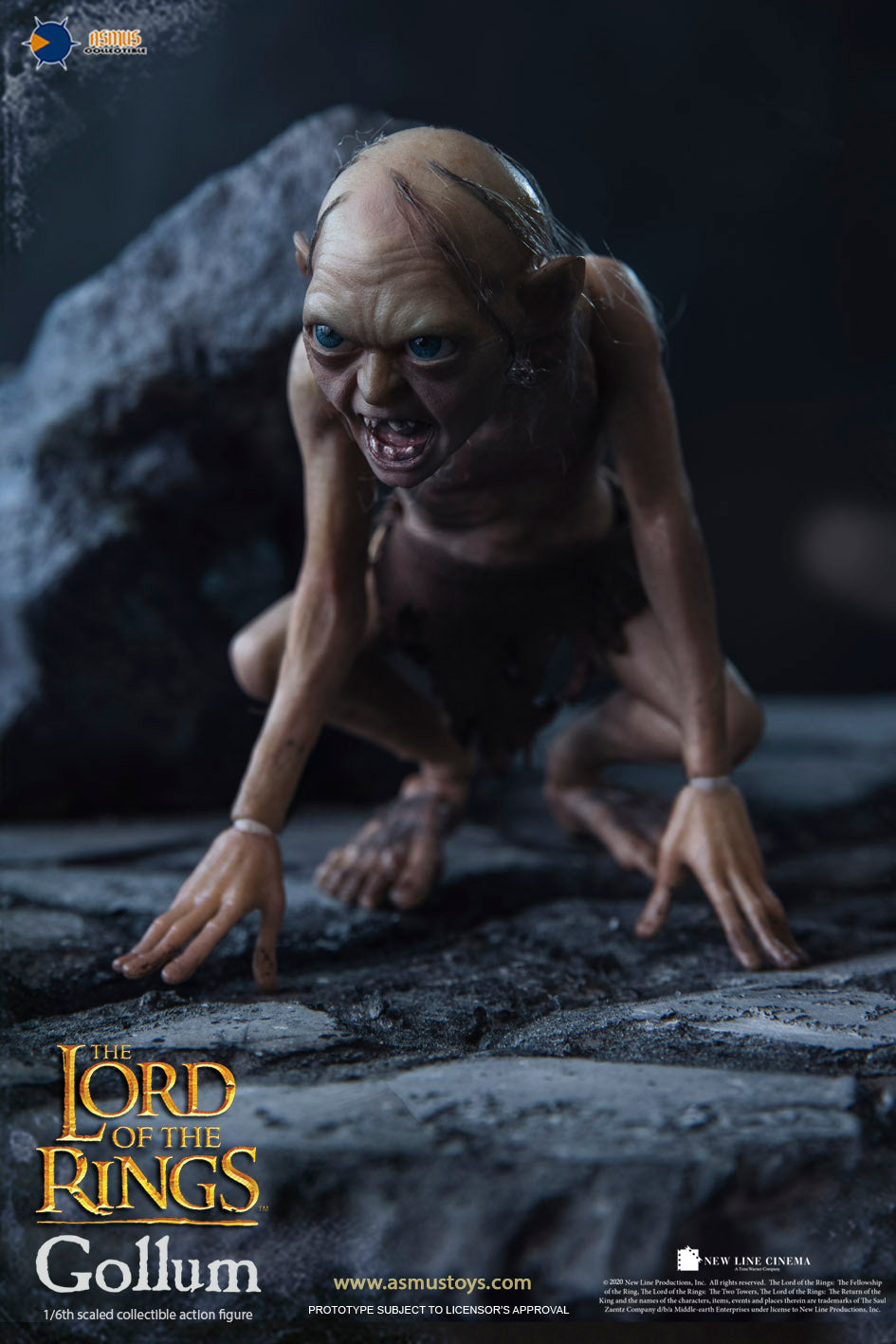 Asmus Toys Gollum 1:6 Scale Action Figure