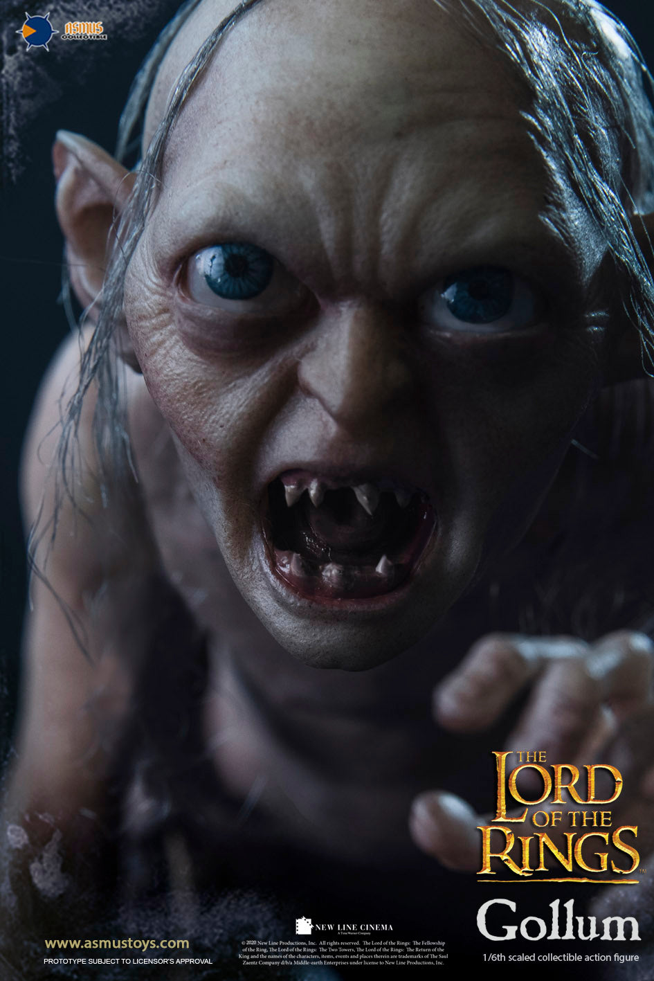 Asmus Toys Gollum 1:6 Scale Action Figure