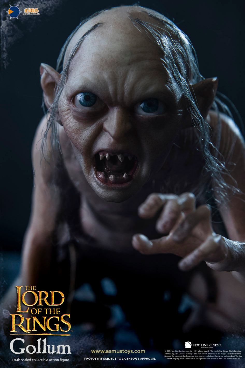 Asmus Toys Gollum 1:6 Scale Action Figure