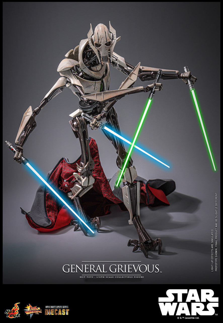 Hot Toys Star Wars Episode III: Revenge Of The Sith™ - 1:6 Scale General Grievous™ Collectible Figure MMS760D67 (Regular Edition)