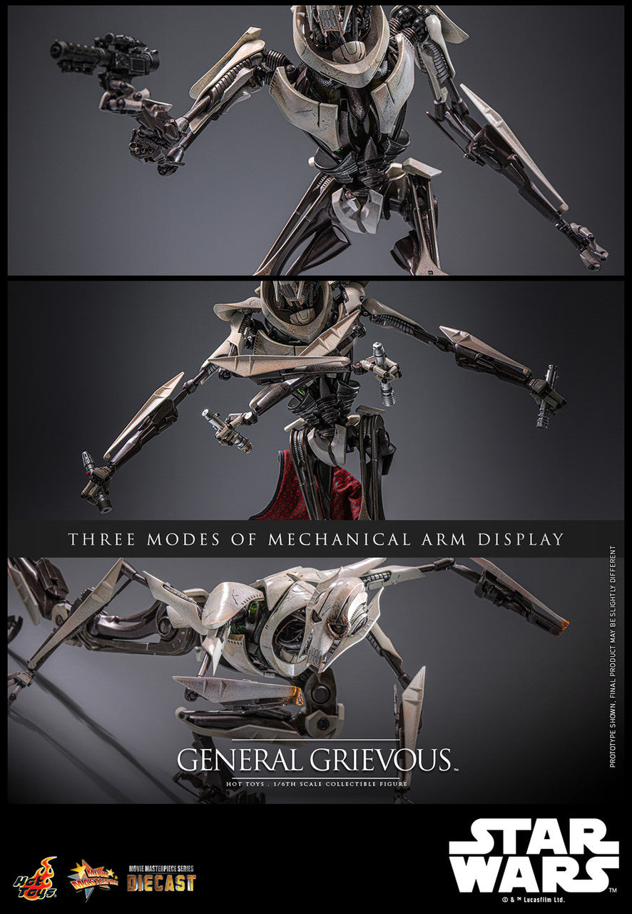 Hot Toys Star Wars Episode III: Revenge Of The Sith™ - 1:6 Scale General Grievous™ Collectible Figure MMS760D67 (Regular Edition)