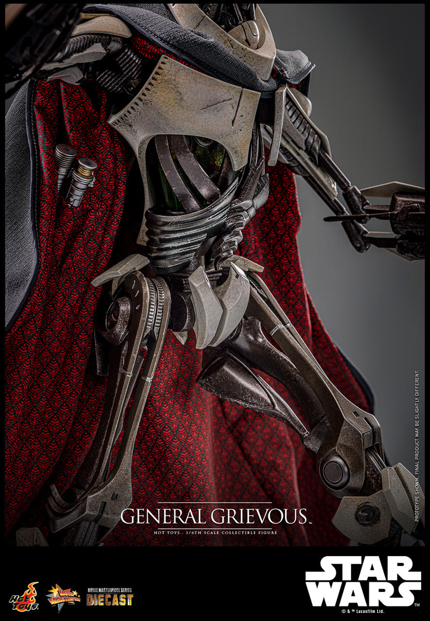 Hot Toys Star Wars Episode III: Revenge Of The Sith™ - 1:6 Scale General Grievous™ Collectible Figure MMS760D67 (Regular Edition)