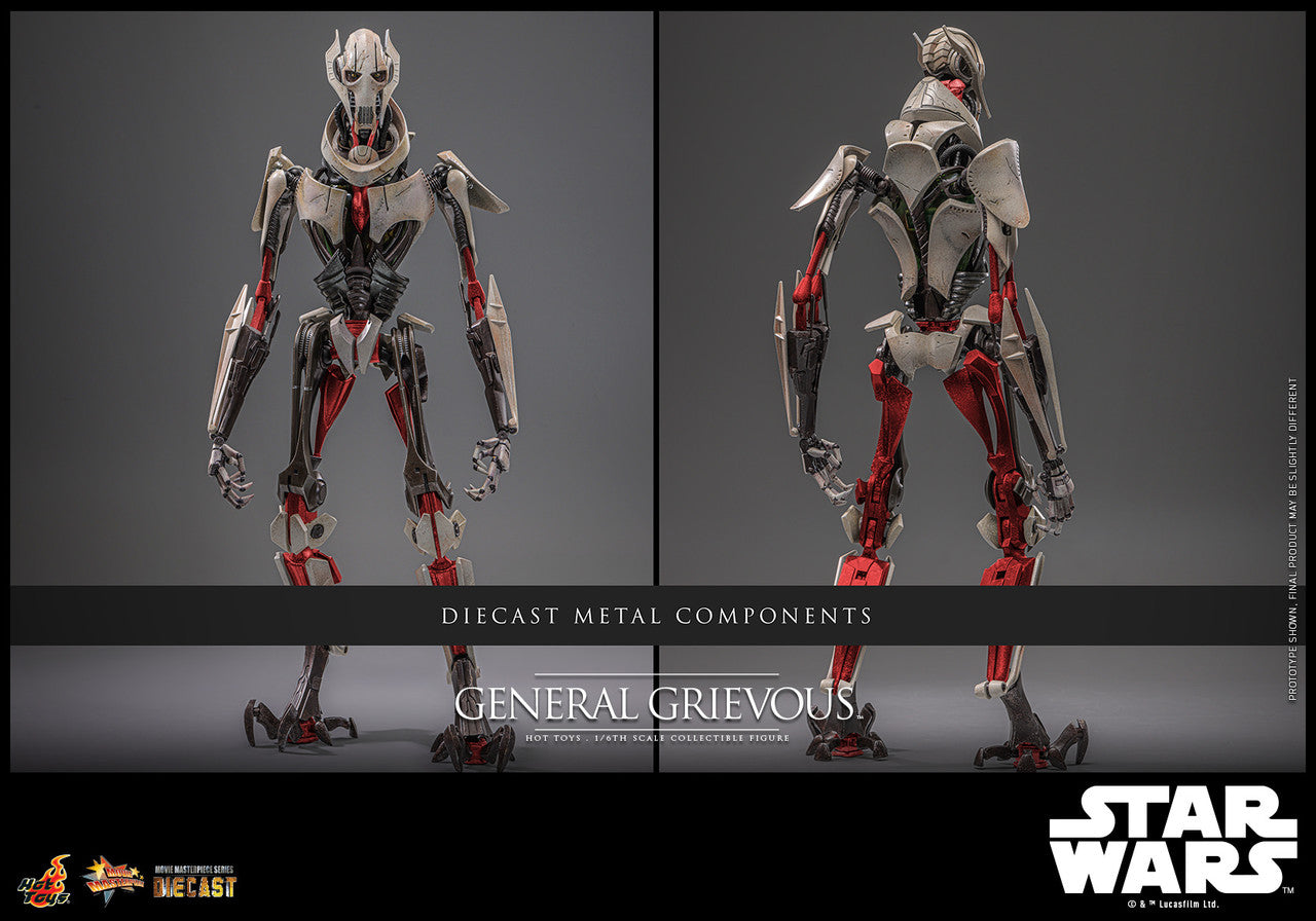 Hot Toys Star Wars Episode III: Revenge Of The Sith™ - 1:6 Scale General Grievous™ Collectible Figure MMS760D67 (Regular Edition)