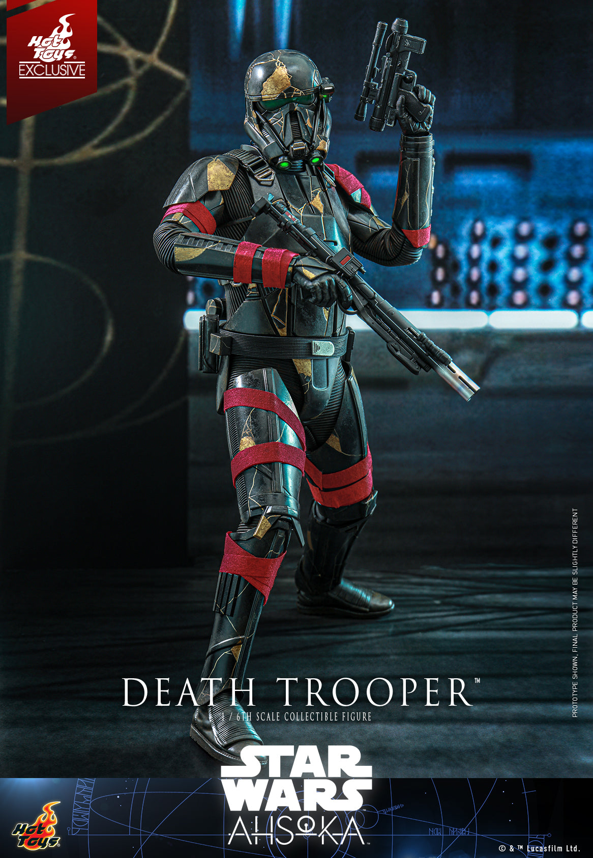 Hot Toys Star Wars: Ahsoka - Death Trooper 1:6 Scale Collectible Figure TMS134