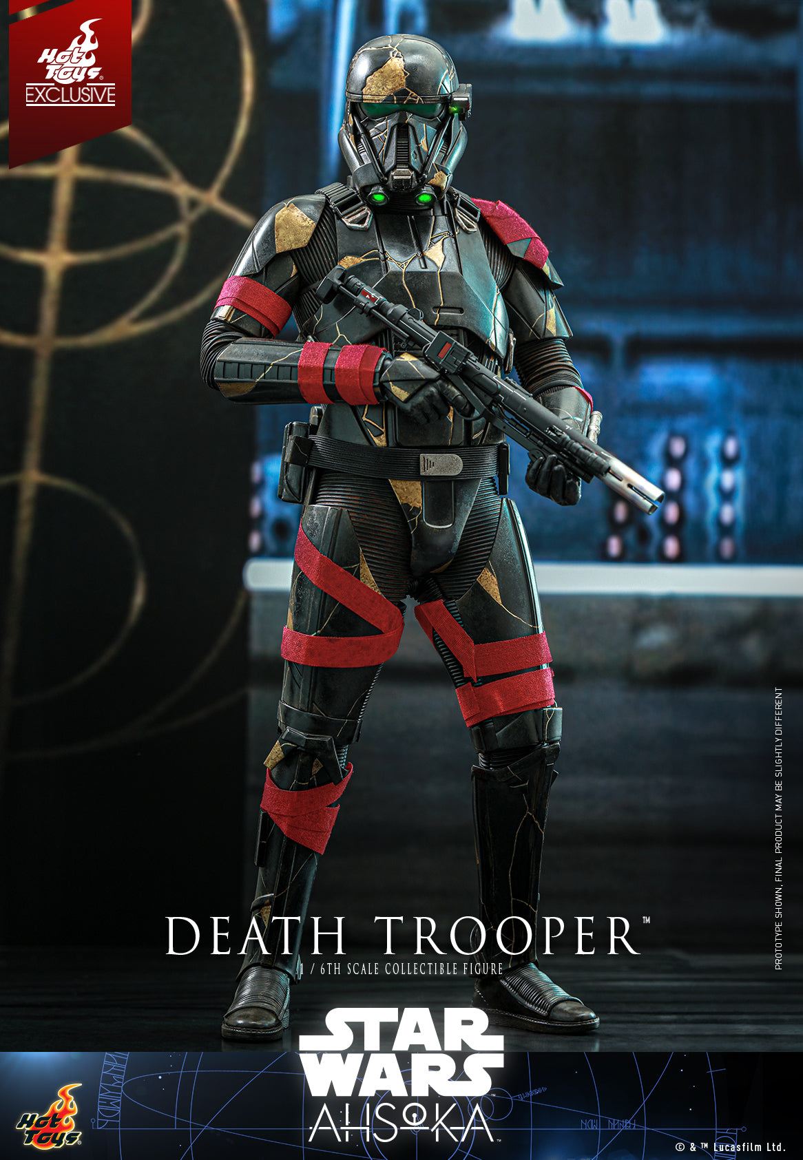 Hot Toys Star Wars: Ahsoka - Death Trooper 1:6 Scale Collectible Figure TMS134