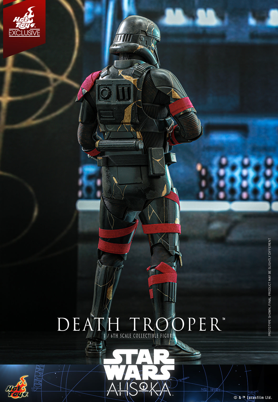 Hot Toys Star Wars: Ahsoka - Death Trooper 1:6 Scale Collectible Figure TMS134