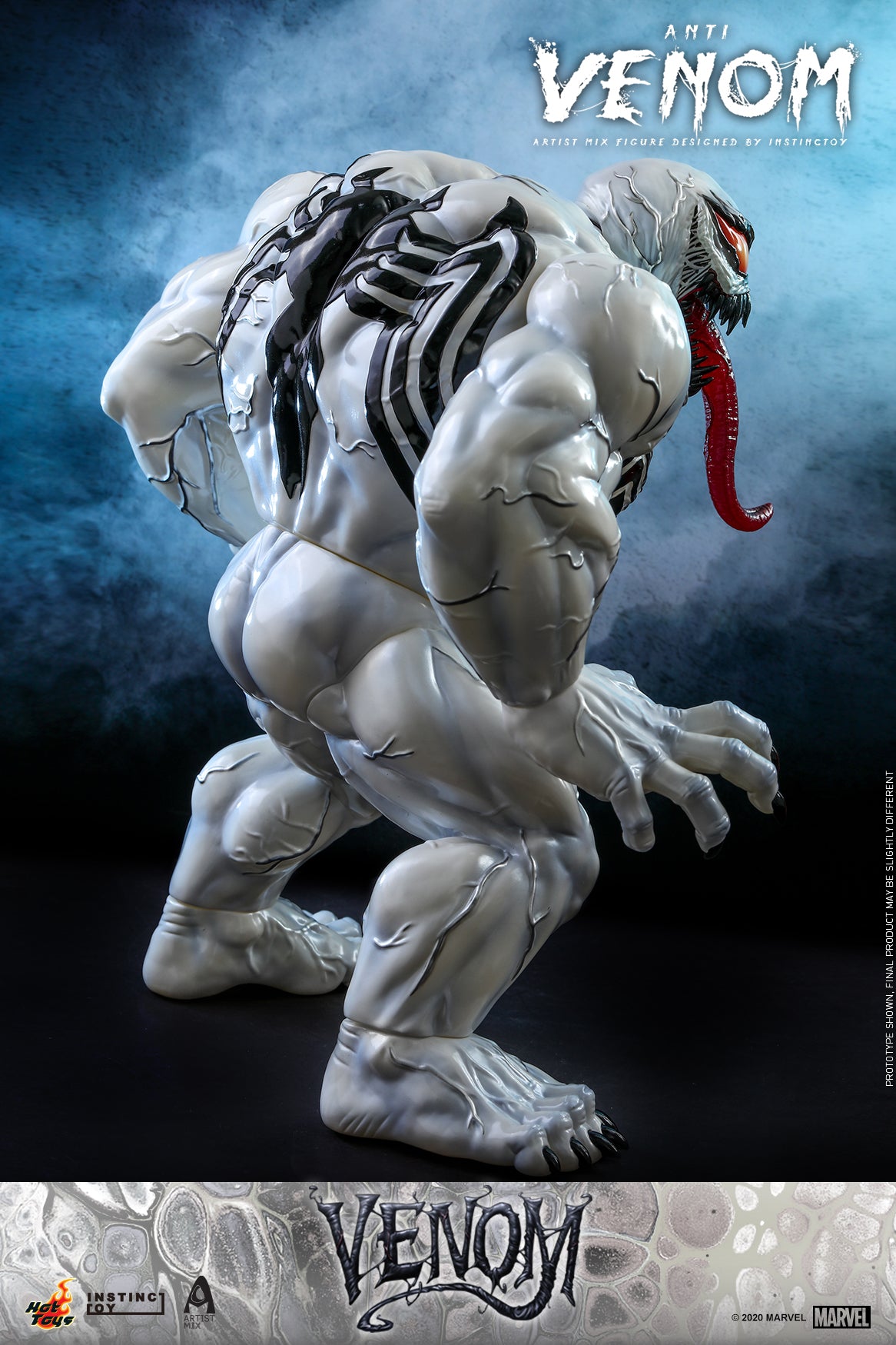 Hot Toys Venom (Comic) Anti-venom Artist Mix Figure Designed By Instinctoy Artist Mix Figure AMC033