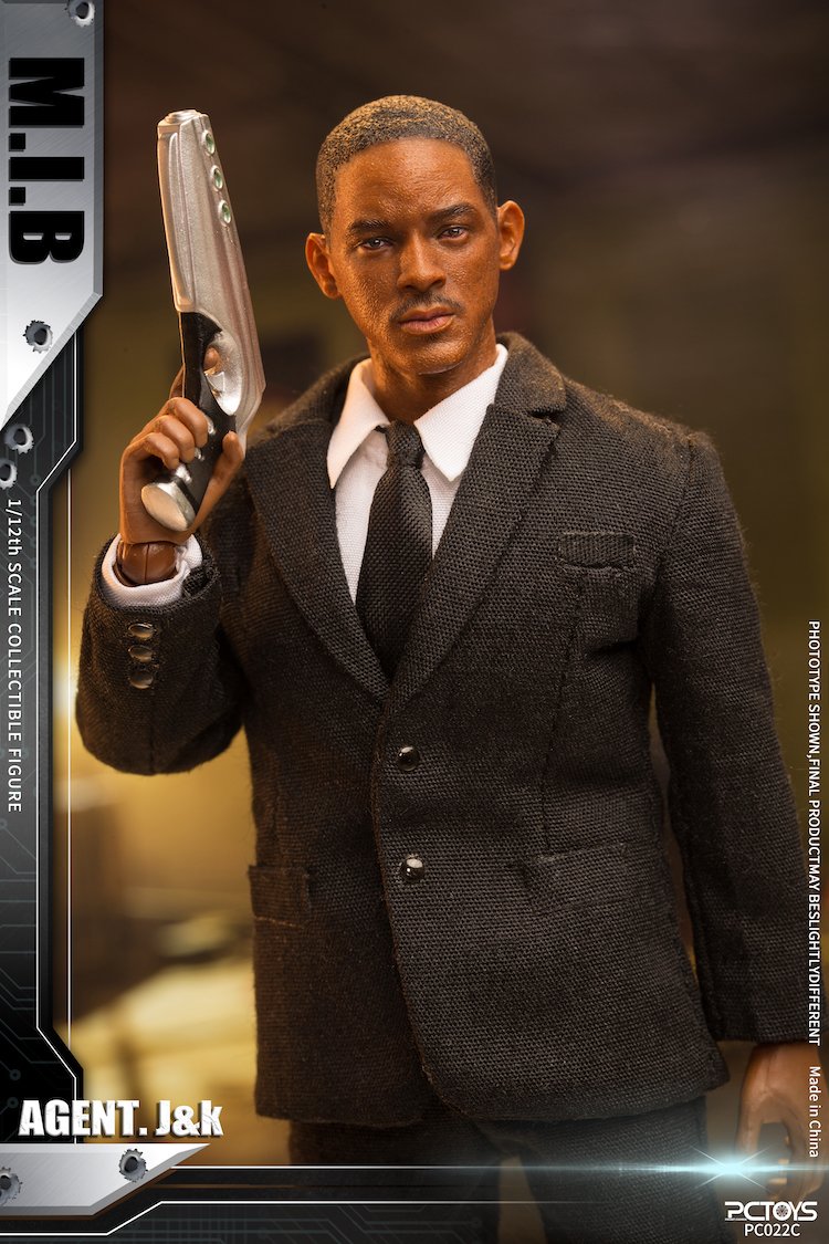 PC Toys 1:12 scale Man In Black J&K