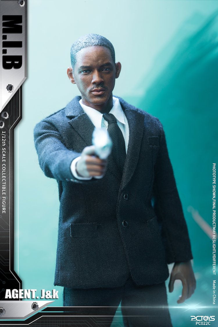 PC Toys 1:12 scale Man In Black J&K