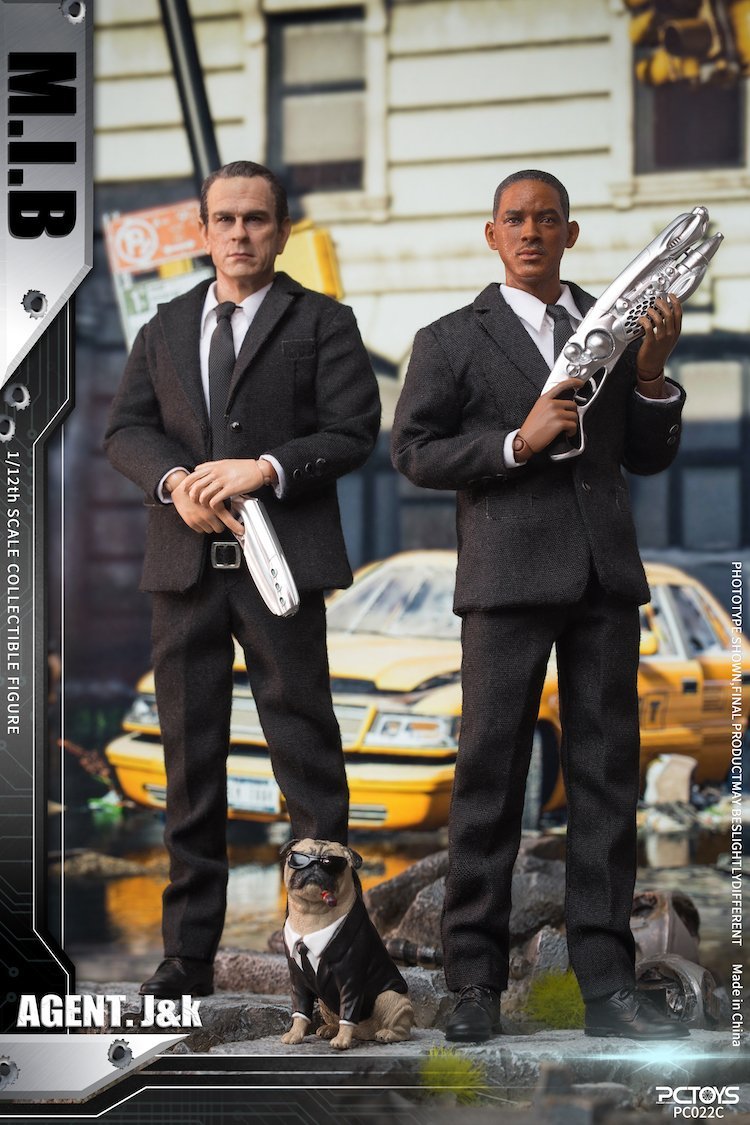 PC Toys 1:12 scale Man In Black J&K