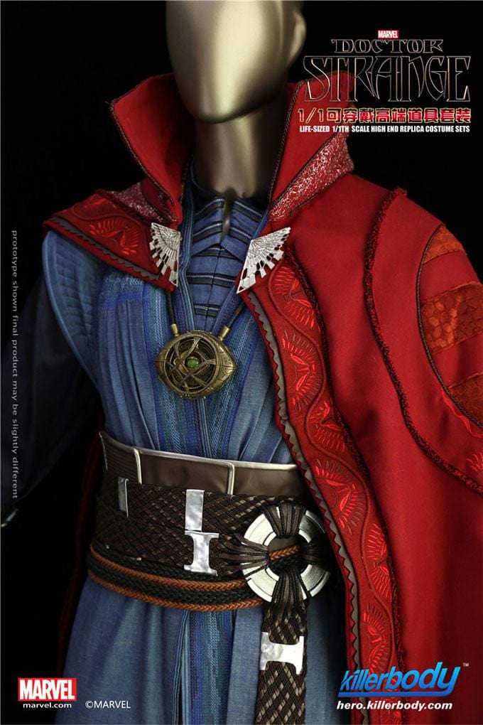 Killerbody Doctor Strange High End Replica Life-sized 1:1 Scale Costume Sets