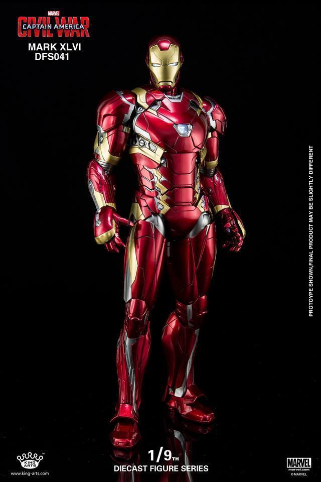 King Arts 1:9 Scale Iron Man Mark XLVI Collectible Figure