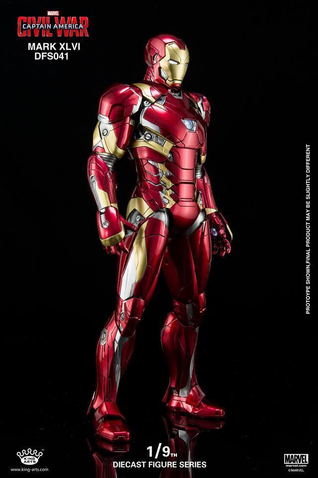 King Arts 1:9 Scale Iron Man Mark XLVI Collectible Figure