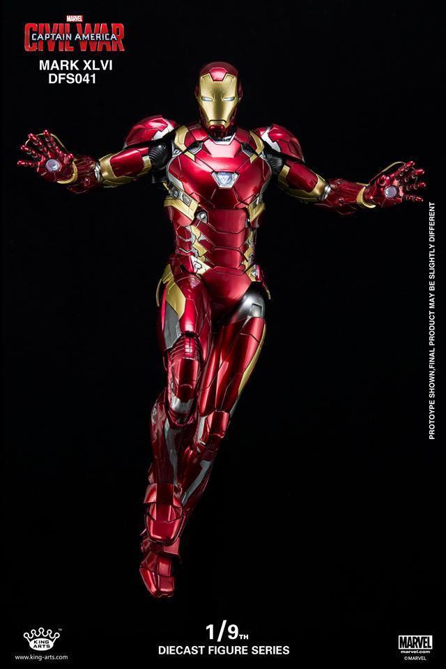 King Arts 1:9 Scale Iron Man Mark XLVI Collectible Figure