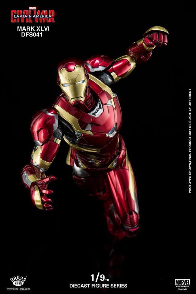 King Arts 1:9 Scale Iron Man Mark XLVI Collectible Figure