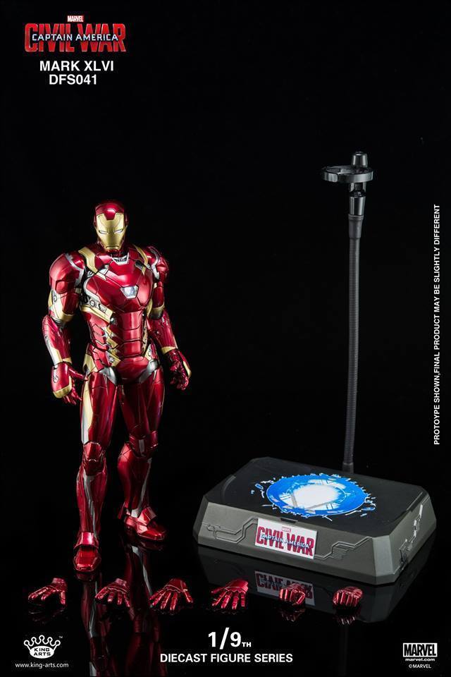 King Arts 1:9 Scale Iron Man Mark XLVI Collectible Figure