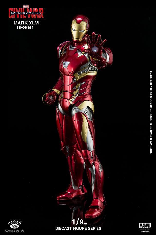 King Arts 1:9 Scale Iron Man Mark XLVI Collectible Figure