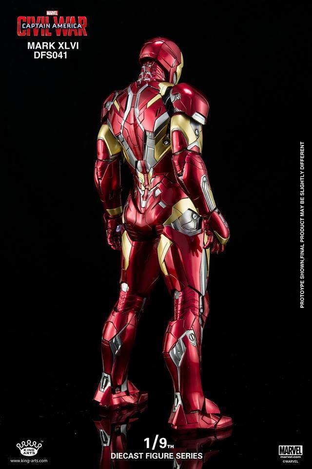 King Arts 1:9 Scale Iron Man Mark XLVI Collectible Figure