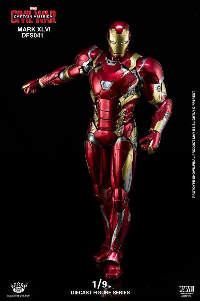 King Arts 1:9 Scale Iron Man Mark XLVI Collectible Figure