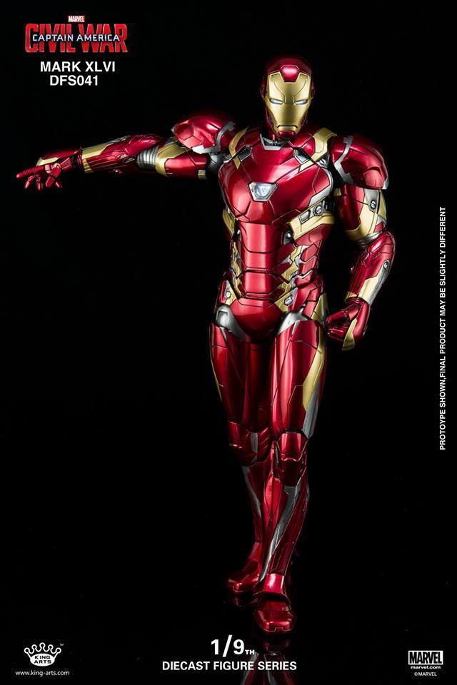 King Arts 1:9 Scale Iron Man Mark XLVI Collectible Figure