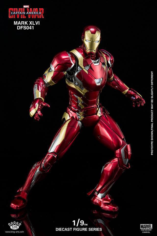 King Arts 1:9 Scale Iron Man Mark XLVI Collectible Figure