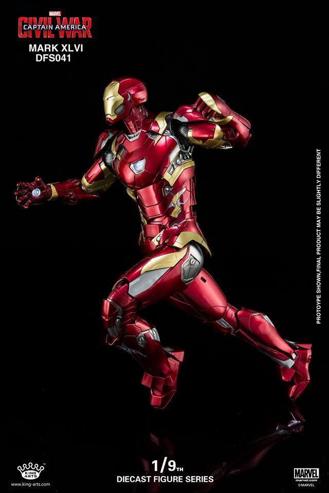 King Arts 1:9 Scale Iron Man Mark XLVI Collectible Figure