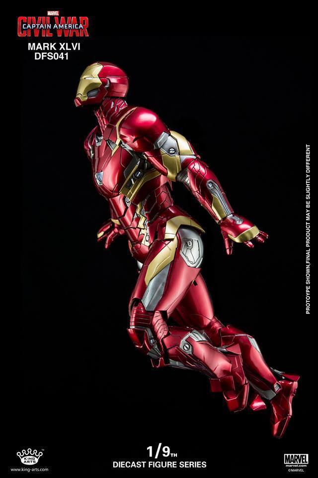 King Arts 1:9 Scale Iron Man Mark XLVI Collectible Figure