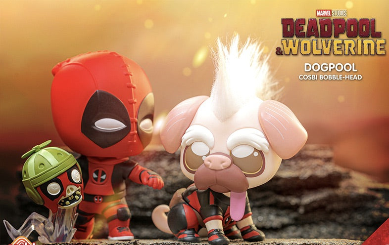 Hot Toys Deadpool &amp; Wolverine Cosbi Bobble-Head Collection CBX183