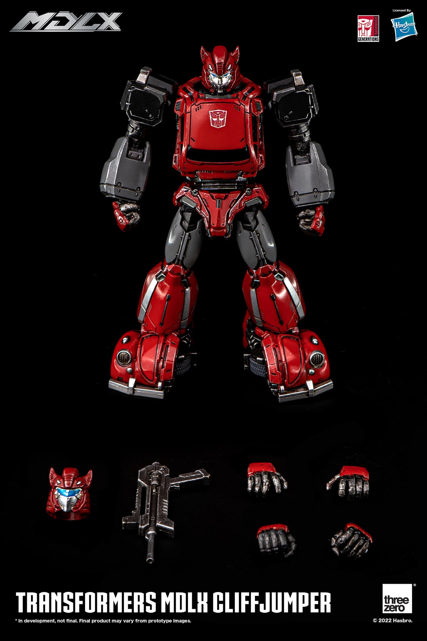 Threezero Transformers MDLX Cliffjumper