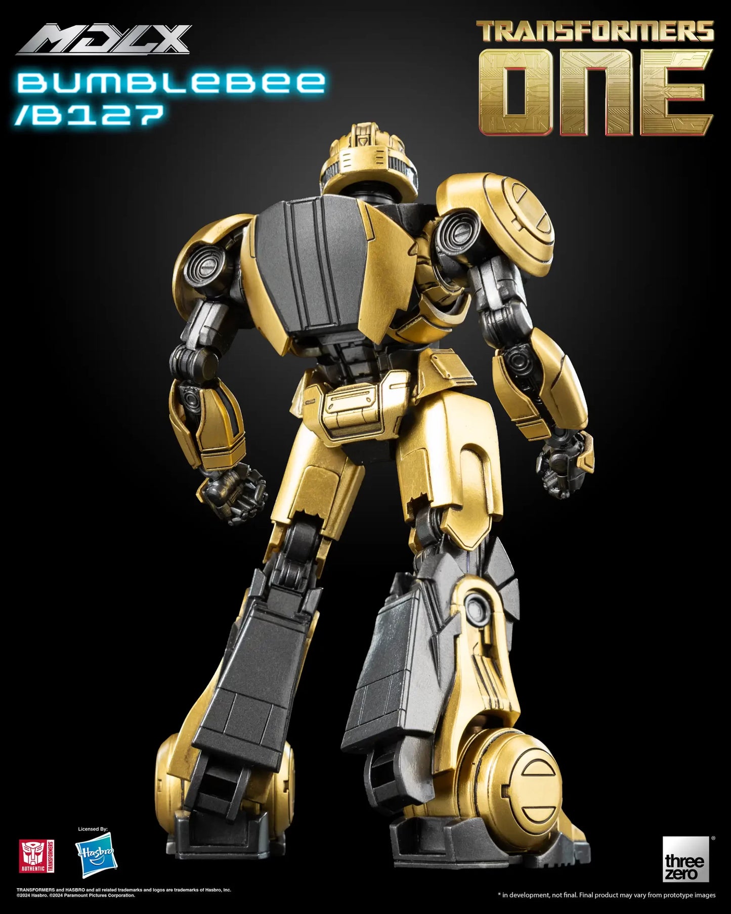 Threezero Transformers One MDLX Bumblebee B127 Collectible Figure 3Z0840