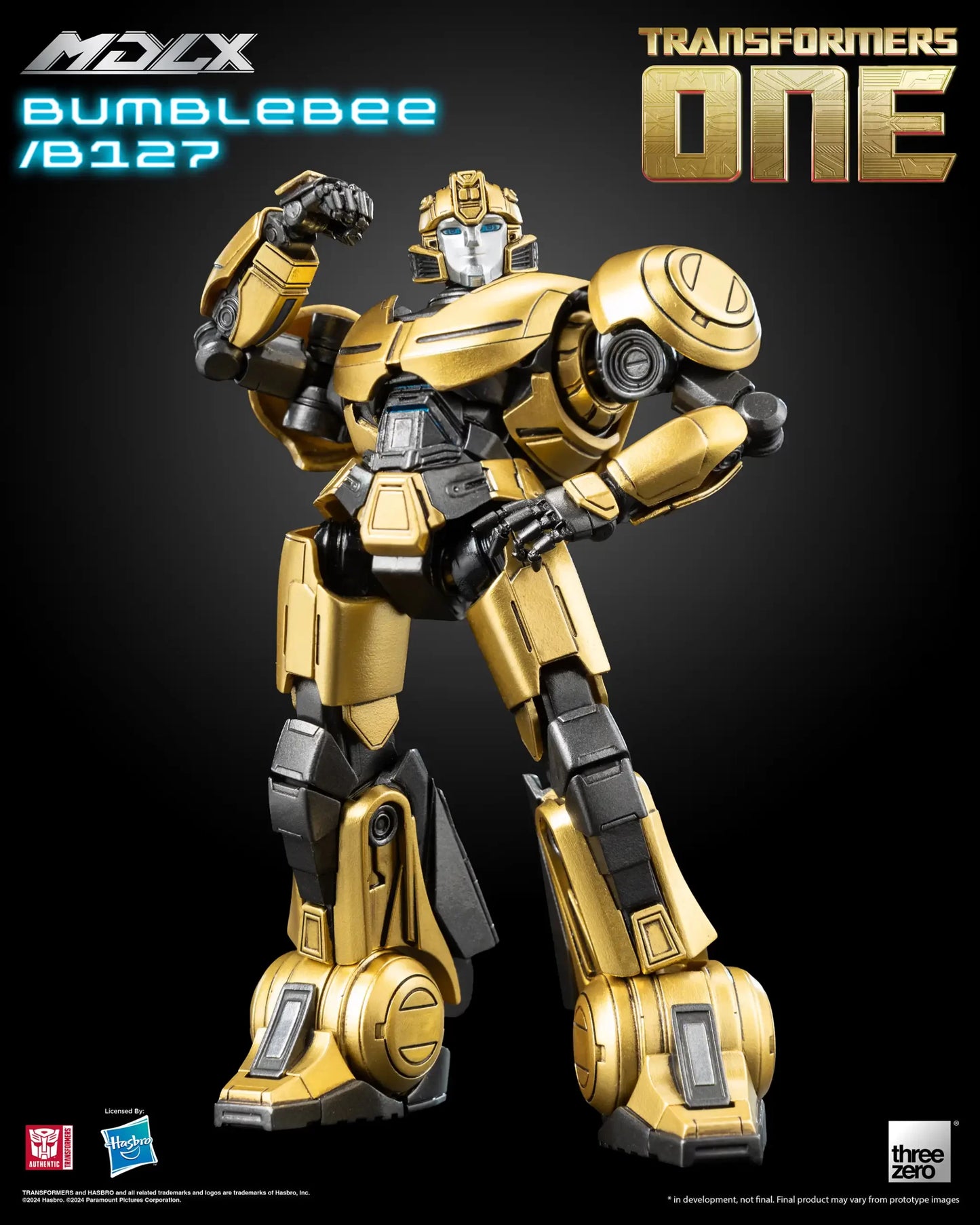 Threezero Transformers One MDLX Bumblebee B127 Collectible Figure 3Z0840