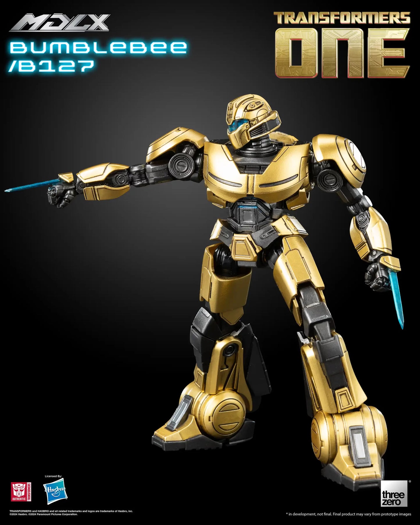 Threezero Transformers One MDLX Bumblebee B127 Collectible Figure 3Z0840