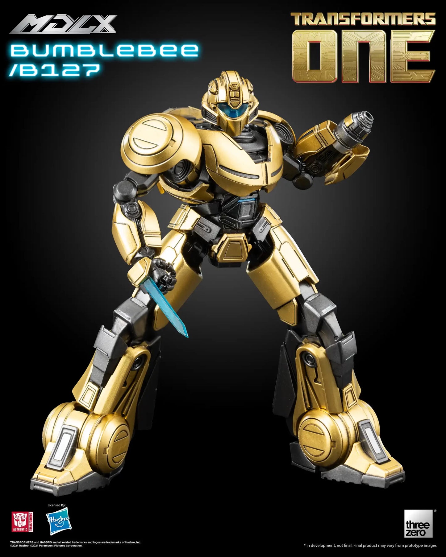 Threezero Transformers One MDLX Bumblebee B127 Collectible Figure 3Z0840