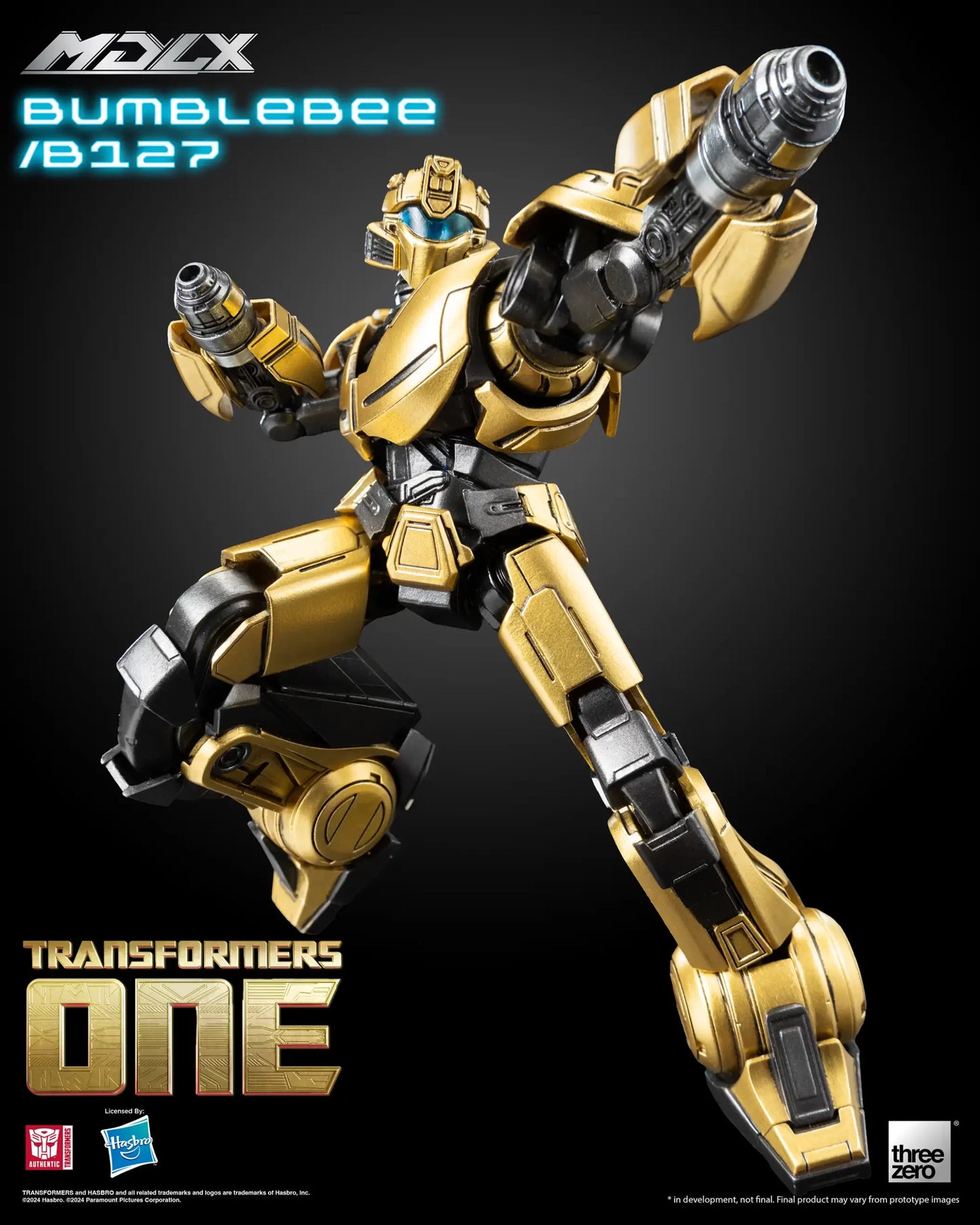 Threezero Transformers One MDLX Bumblebee B127 Collectible Figure 3Z0840