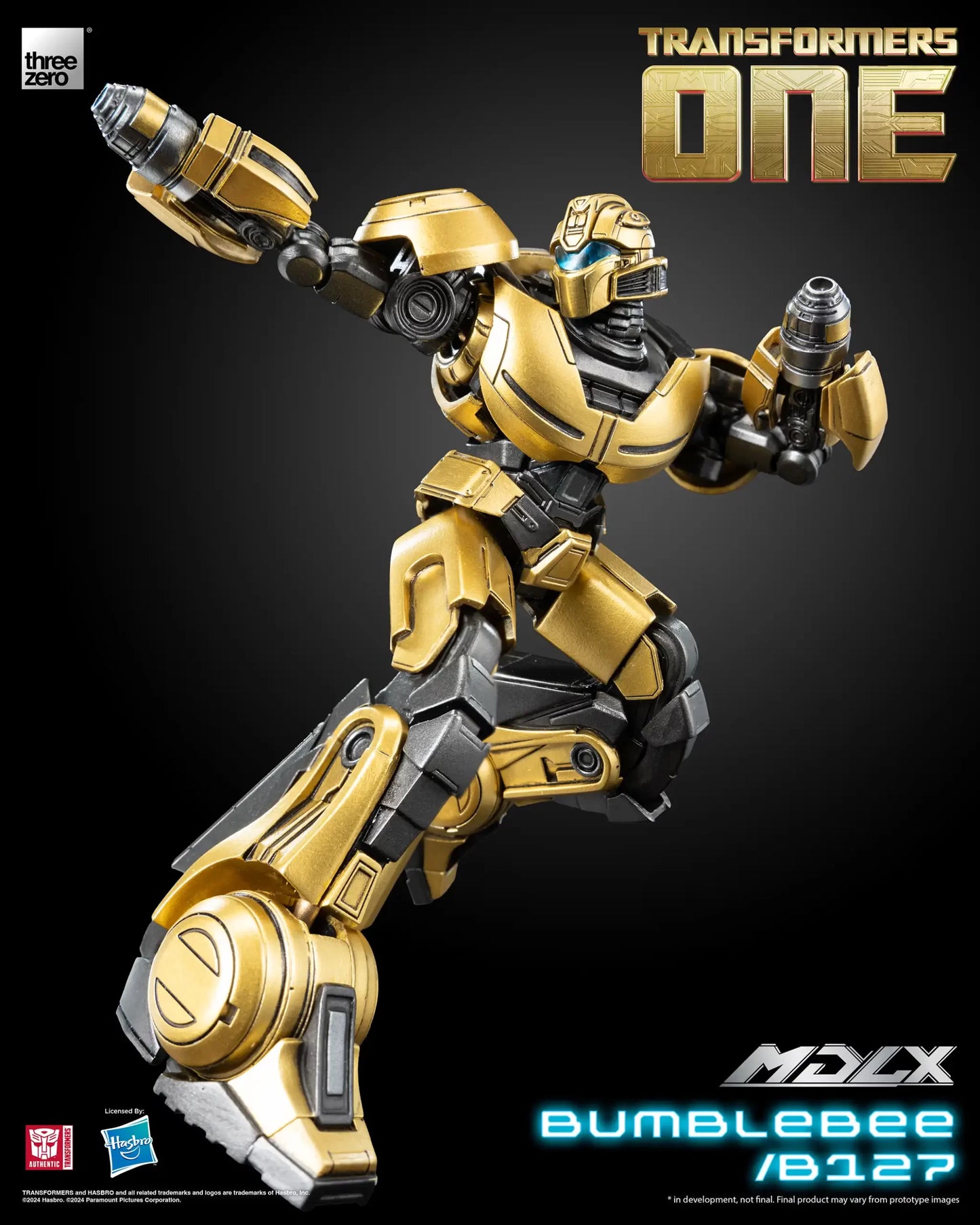 Threezero Transformers One MDLX Bumblebee B127 Collectible Figure 3Z0840