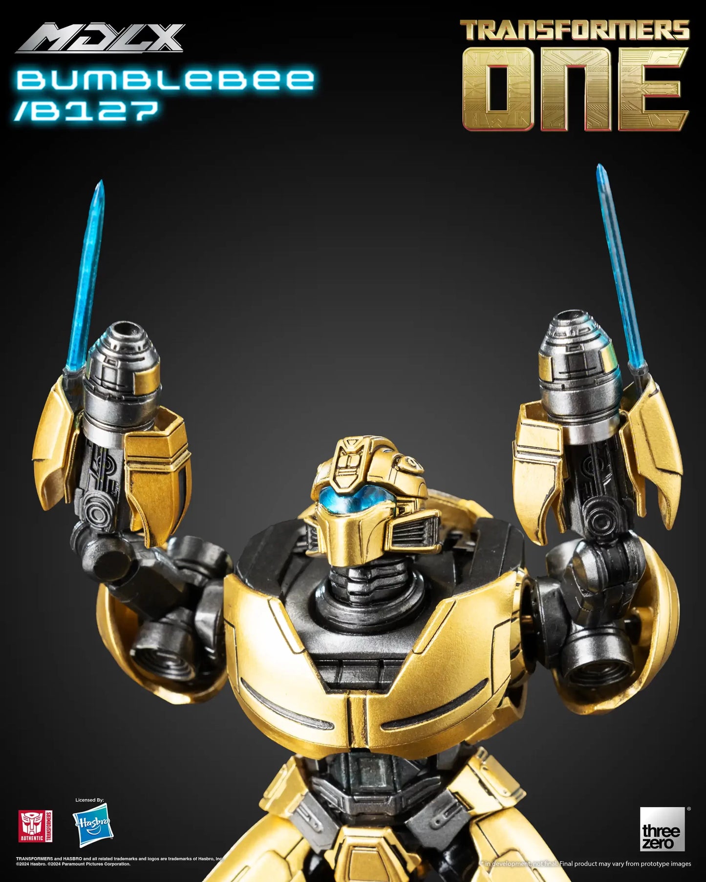 Threezero Transformers One MDLX Bumblebee B127 Collectible Figure 3Z0840