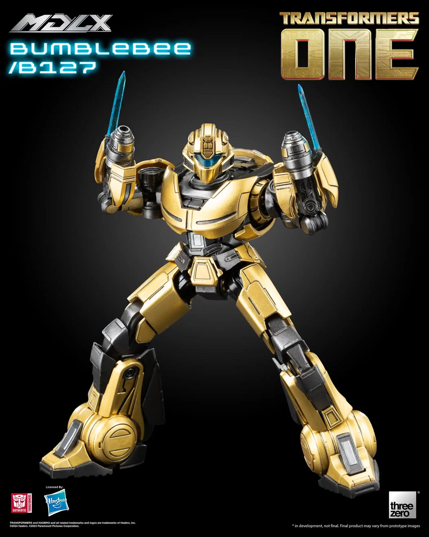 Threezero Transformers One MDLX Bumblebee B127 Collectible Figure 3Z0840