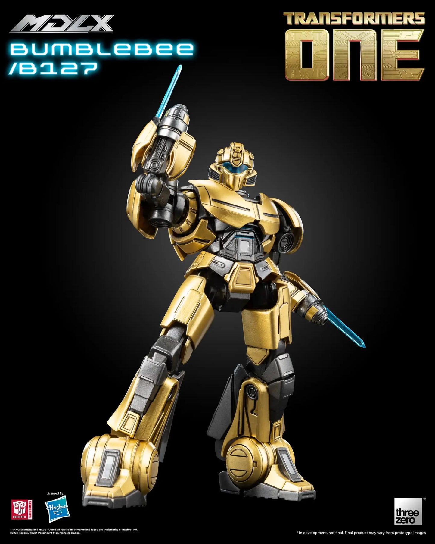 Threezero Transformers One MDLX Bumblebee B127 Collectible Figure 3Z0840