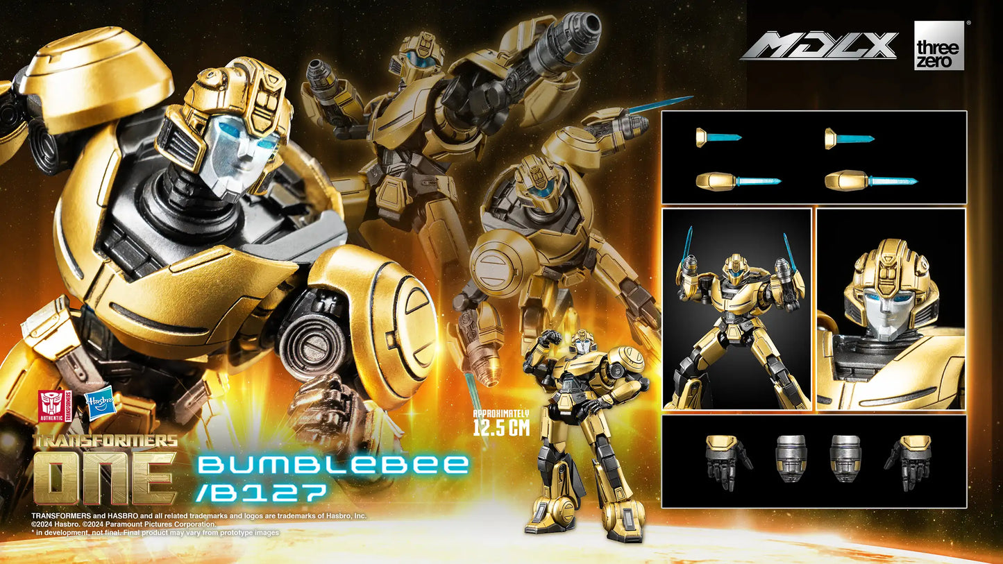 Threezero Transformers One MDLX Bumblebee B127 Collectible Figure 3Z0840