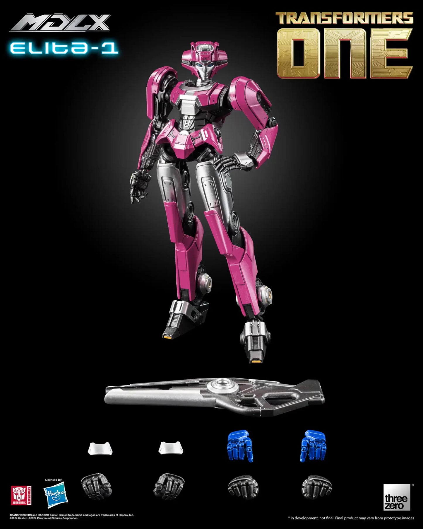 Threezero Transformers One MDLX ELITA-1 Collectible Figure 3Z0850