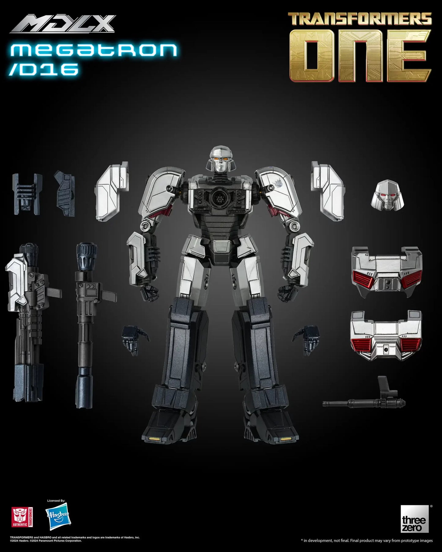 Threezero Transformers One MDLX Megatron D16 Collectible Figure 3Z0842