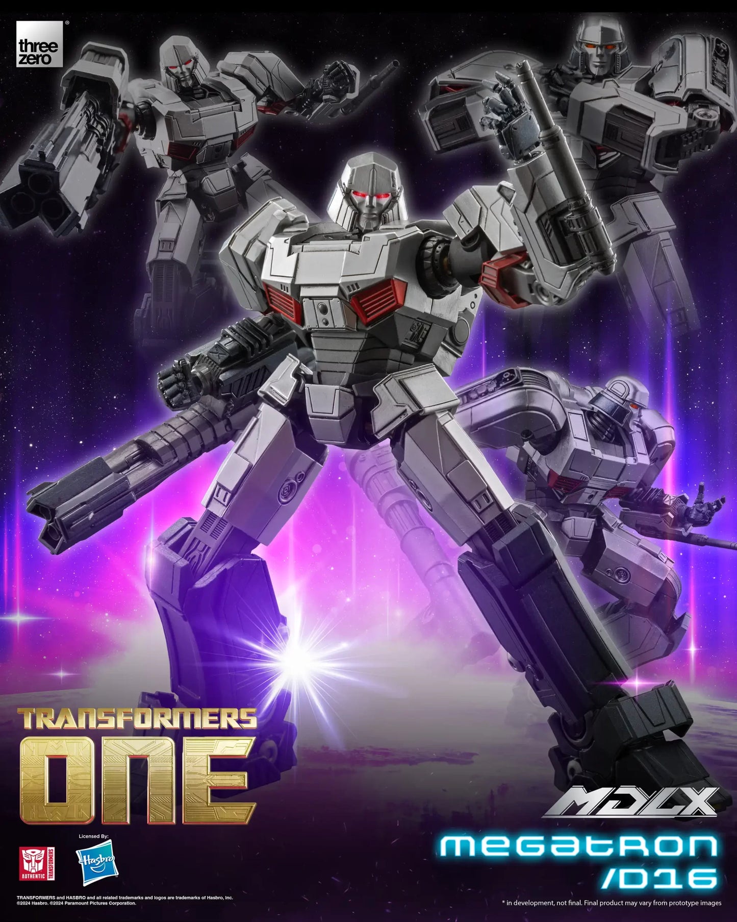 Threezero Transformers One MDLX Megatron D16 Collectible Figure 3Z0842