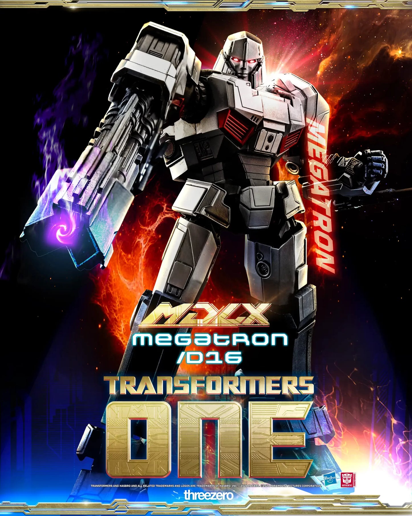 Threezero Transformers One MDLX Megatron D16 Collectible Figure 3Z0842