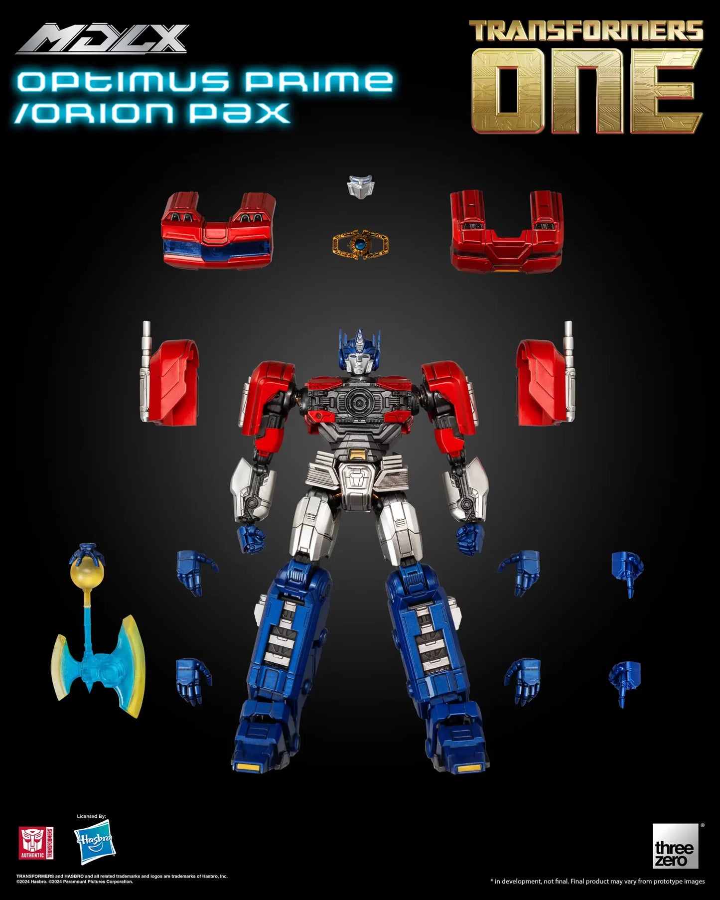 Threezero Transformers One MDLX Optimus Prime/Orion Pax Collectible Figure 3Z0841