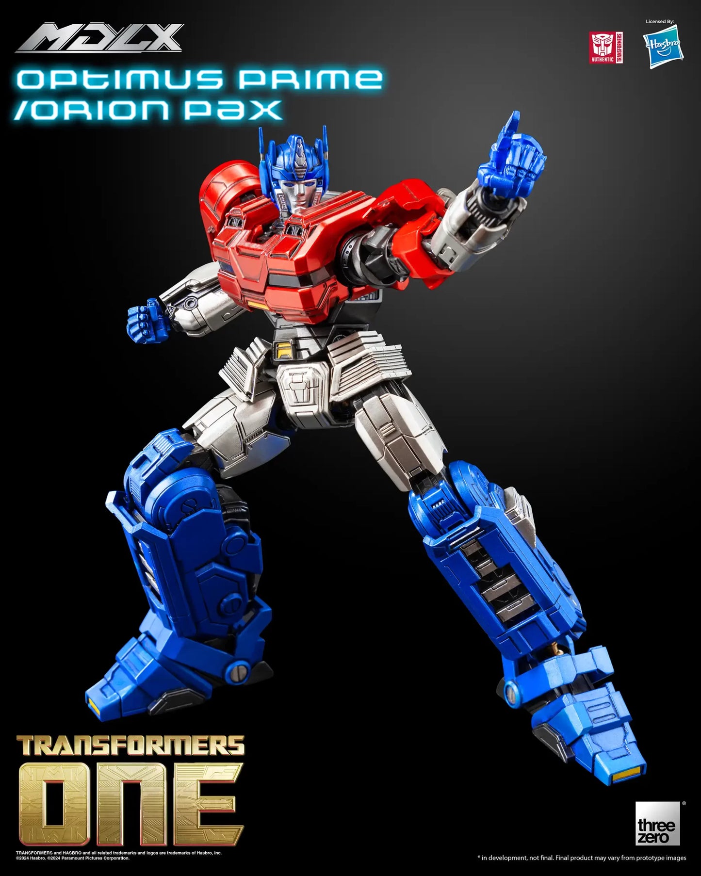 Threezero Transformers One MDLX Optimus Prime/Orion Pax Collectible Figure 3Z0841