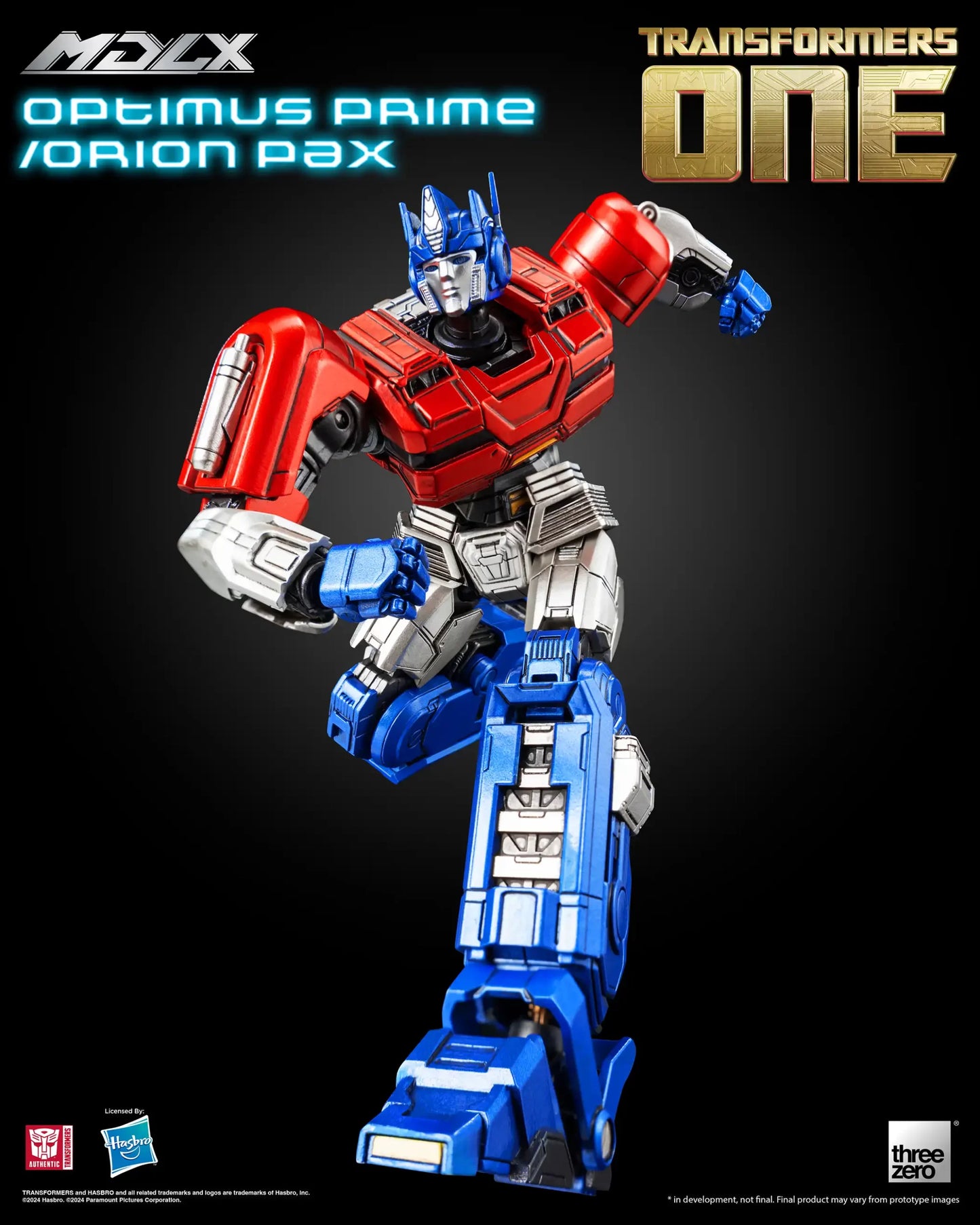 Threezero Transformers One MDLX Optimus Prime/Orion Pax Collectible Figure 3Z0841