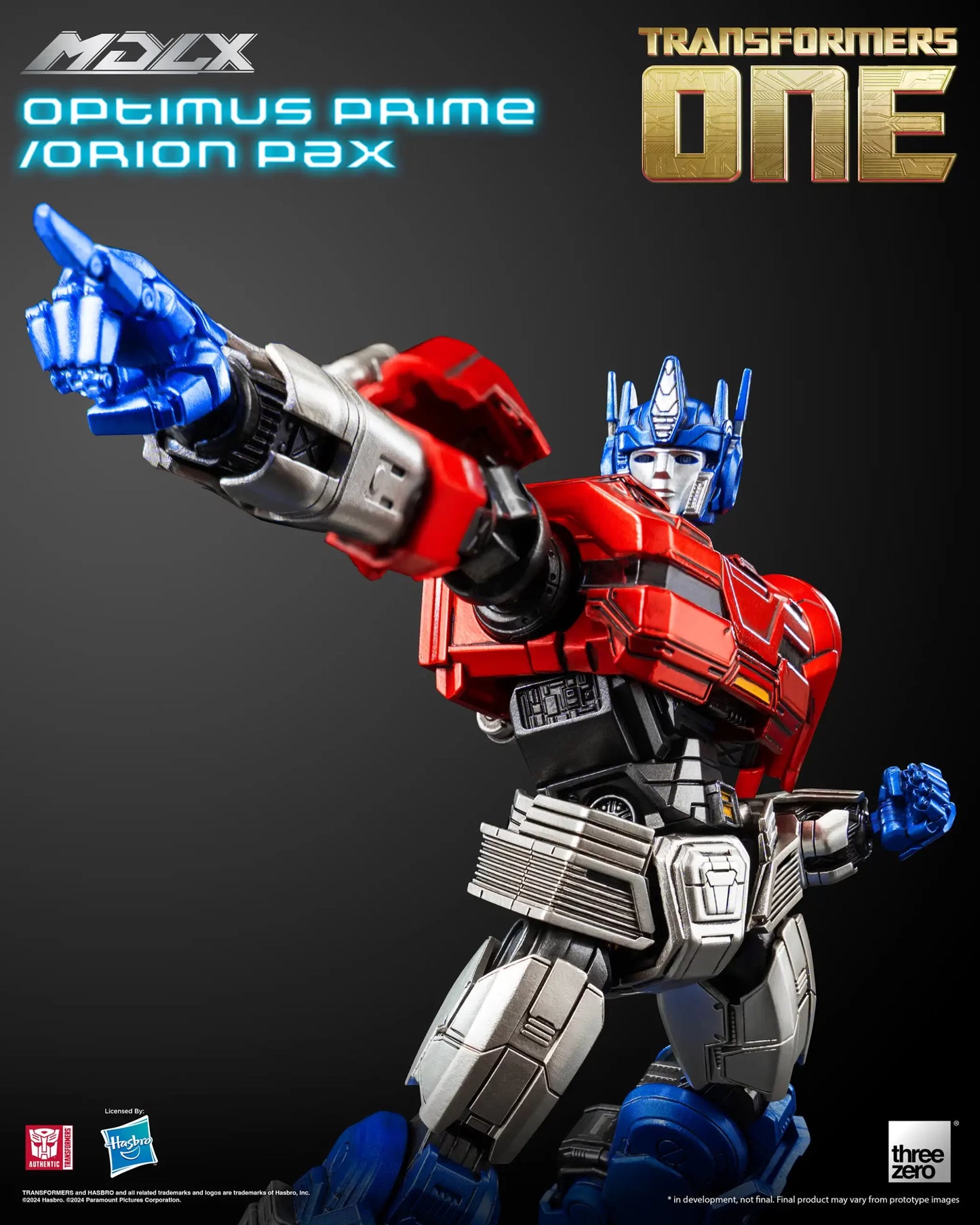 Threezero Transformers One MDLX Optimus Prime/Orion Pax Collectible Figure 3Z0841